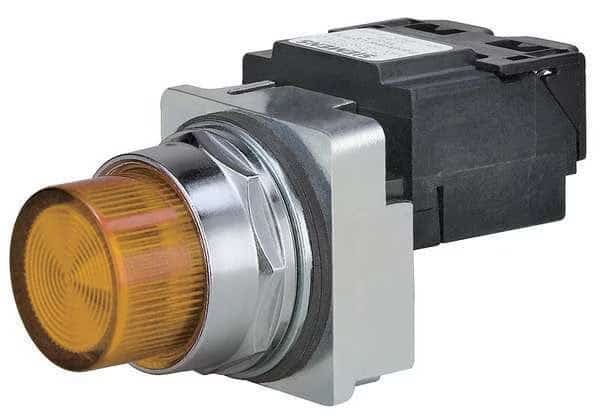 Pilot Light, LED, Transformer, Amb, 240VAC, SIEMENS, Mfr# 52PL4H9XB