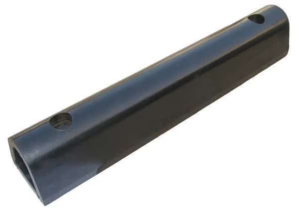Dock Bumper, 4x4-1/4x24 In., Rubber