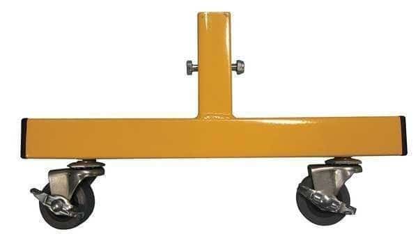 Locking Caster Feet, Yellow, PK2