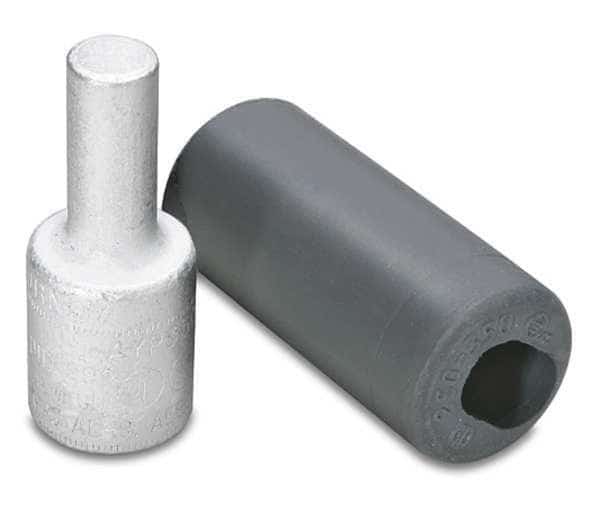AL Compression Adapter, 1.11inWx2.75inL, BURNDY, Mfr# AYP350