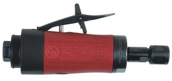 Straight Die Grinder, 1/4 in NPT Female Air Inlet, 1/4 in Collet, Heavy Duty, 25,000 RPM, 0.4 hp