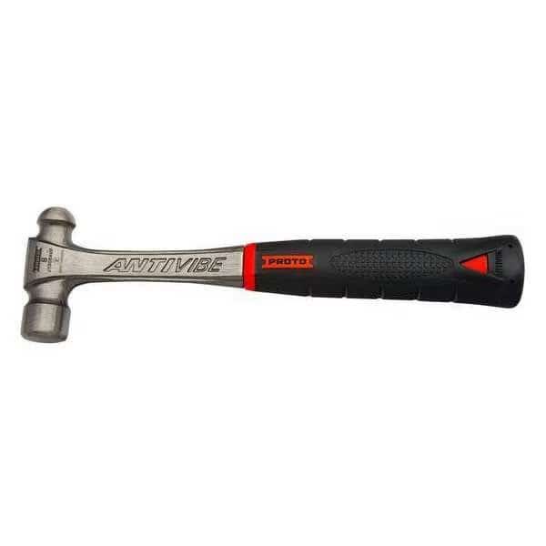 Ball Pein Hammer,Steel,Steel,8 oz., Mfr#: J1308AVP, PROTO