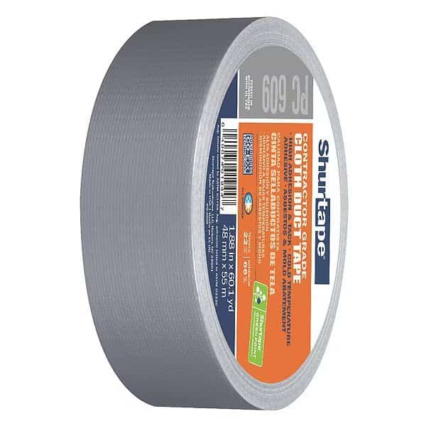 Duct Tape, Silver, 48mm x 55m, 10 mil