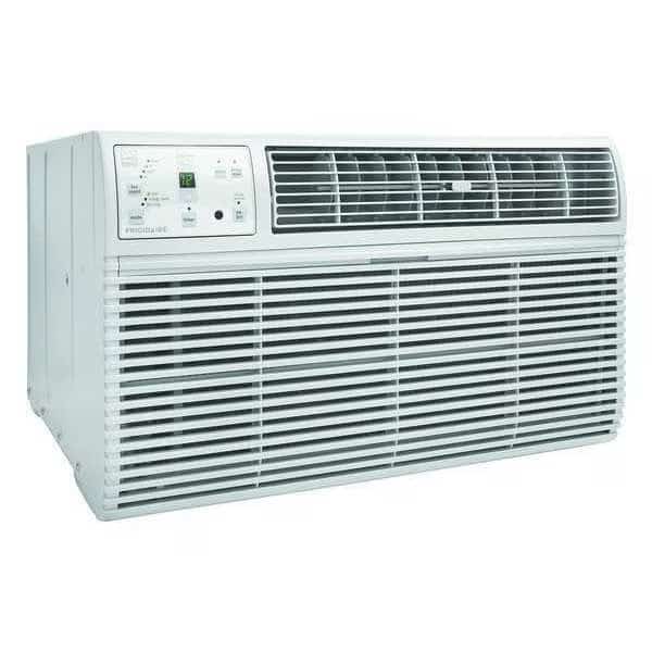 Through-the-Wall Air Conditioner, 208/230V AC, Cool/Heat, 14,000/14,000 BtuH, 24 in W.