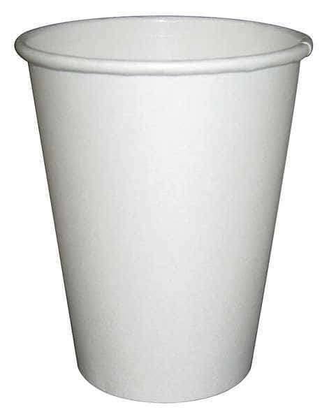 Disposable Hot cup 16 oz. White, Paper, Pk1000