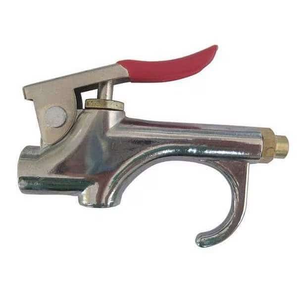 Air Gun,Lever,Chrome Plated Aluminum, Mfr#: 22YK46, SPEEDAIRE