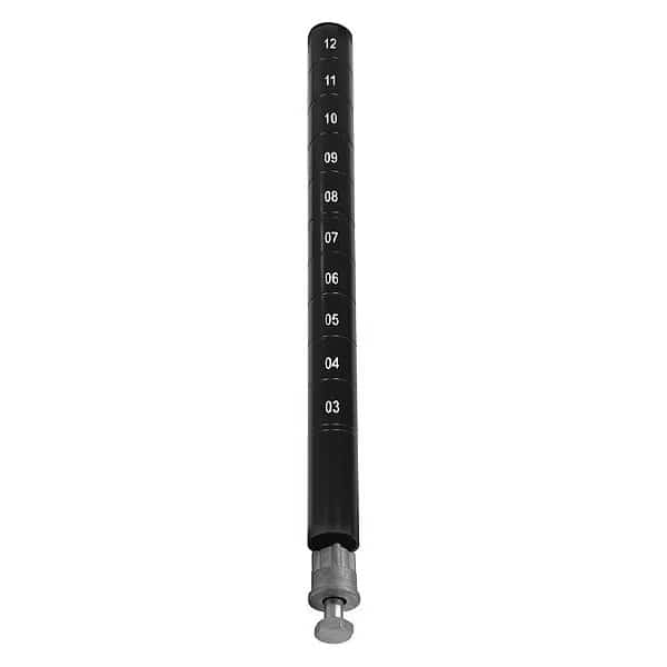 Wire Shelving Post, 54"H Post, Black Epoxy
