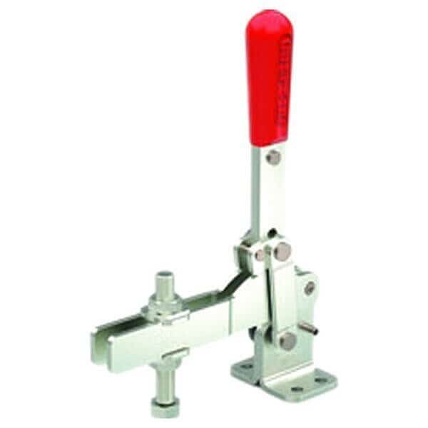 Hold-Down Clamp, Steel, Red Handle, De-Sta-Co, Mfr#: 229