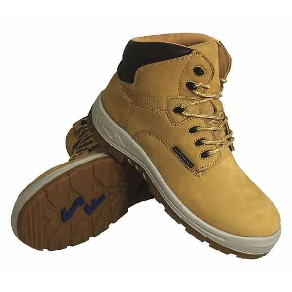 Poseidon, Men's Composite Toe Hiker Work Boot, Wheat, 9, W, 6052