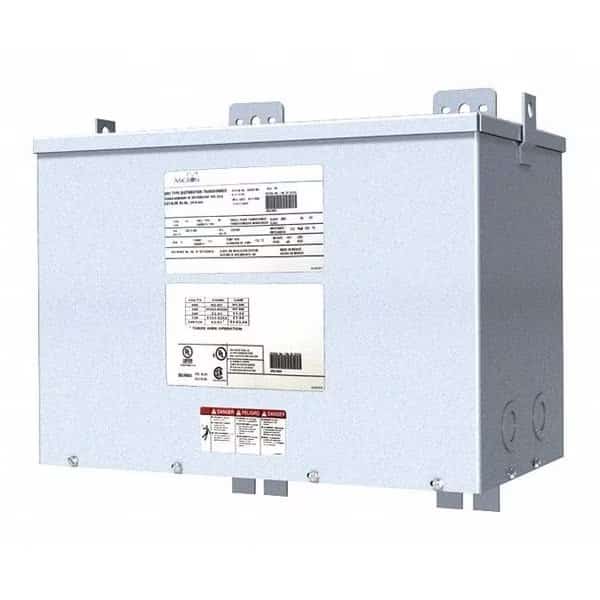 General Purpose Transformer, 9 kVA, NEMA 3R, 115°C, 120/208V, 216/228/240V