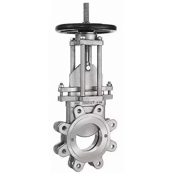 Knife Gate Valve, Bi, Manual, SS316, 2-1/2"