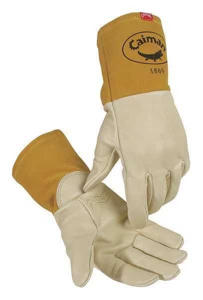 Welding Gloves,MIG, TIG,XL/10,PR, Mfr#: 1869-6, CAIMAN