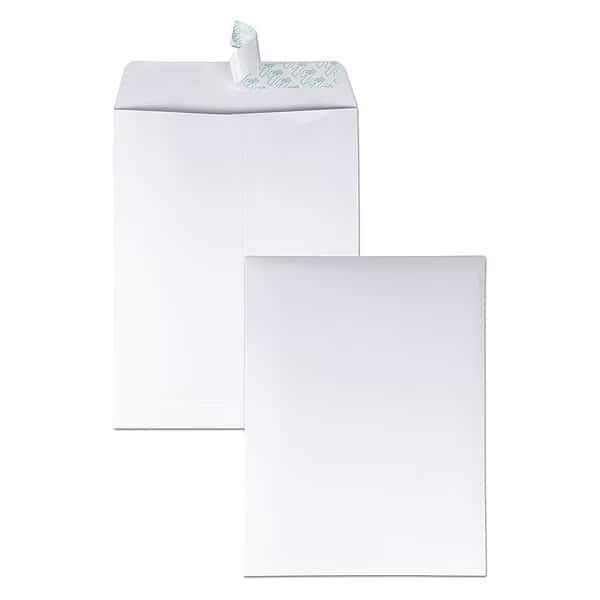 Catalog Envelope, White, Paper, PK100