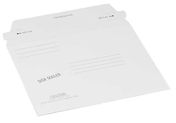 Multimedia Mailer, Wht, Paperboard, PK10