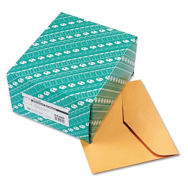 Catalog Envelope, Light Brown, Kraft, PK100
