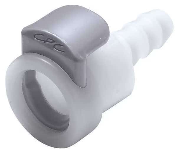 Coupler, Push In, Acetal, White