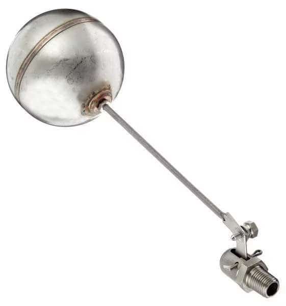 Mini Float Valve, 1/4 In, SS/Viton