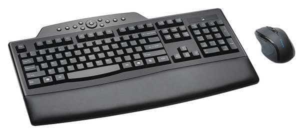 Keyboard/Mouse Set, Wireless, Black