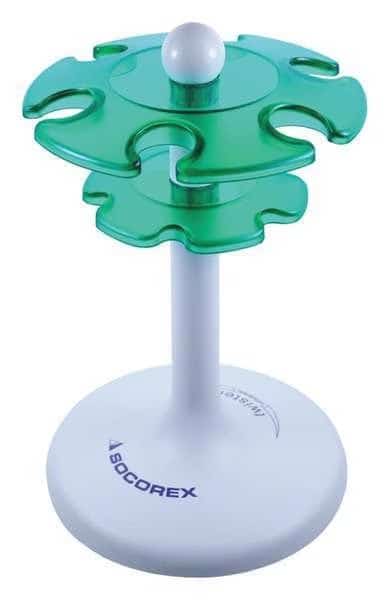 Pipette Stand, Hold 6 Pipettes, Green