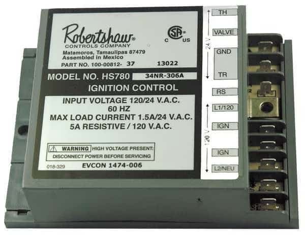 Ignition Control, Mfr#: 780-787, ROBERTSHAW