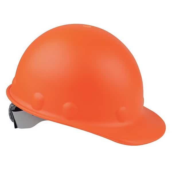 Hard Hat, Roughneck P2HN, Fiberglass, 8 Point Ratchet, Type 1, Class G, Orange