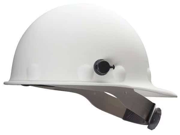 Hard Hat, Roughneck P2A, Fiberglass, 8 Point Ratchet, Type 1, Class G, White