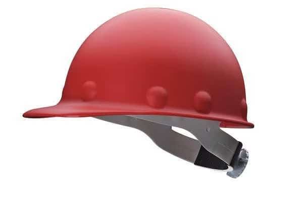 Hard Hat, Roughneck P2A, Fiberglass, 8 Point Ratchet, Type 1, Class G, Red