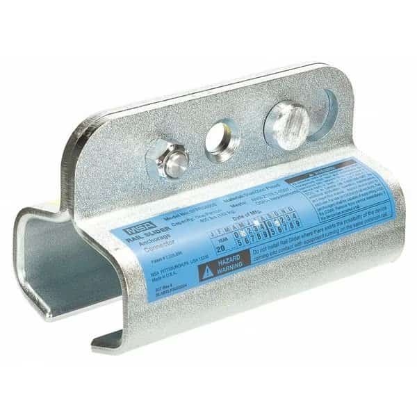 Rail-Slider, steel, galvanized, for 80 - 136  rail, used on train/crane type rail