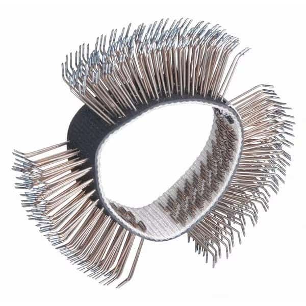 Bent Coarse, Wire Wheel, 4"dia.x1/2"W