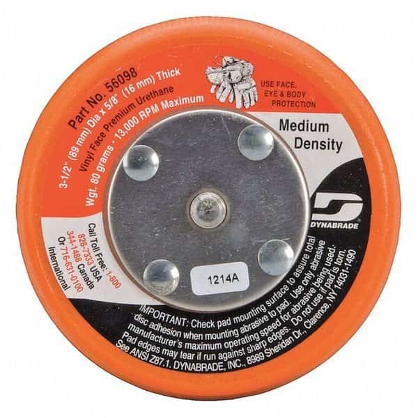 Non-Vacuum, Disc Pad, 3-1/2"