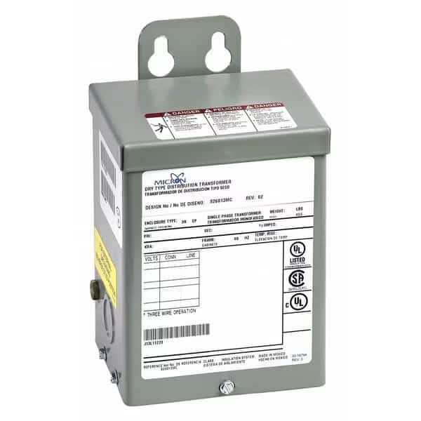 Transformer 1.5KVA 240x480 to 120/240, LVGP, Mfr# G1X5K1KF1A02