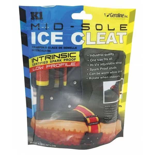 Mid-Sole Ice Cleat, Low P., Intrinsic, PR, K1 SERIES, Mfr# V8770260-O/S