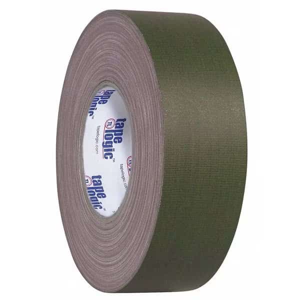 Tape Logic Gaffers Tape, 11 Mil, 3" x 60 yds., Olive Green, PK3