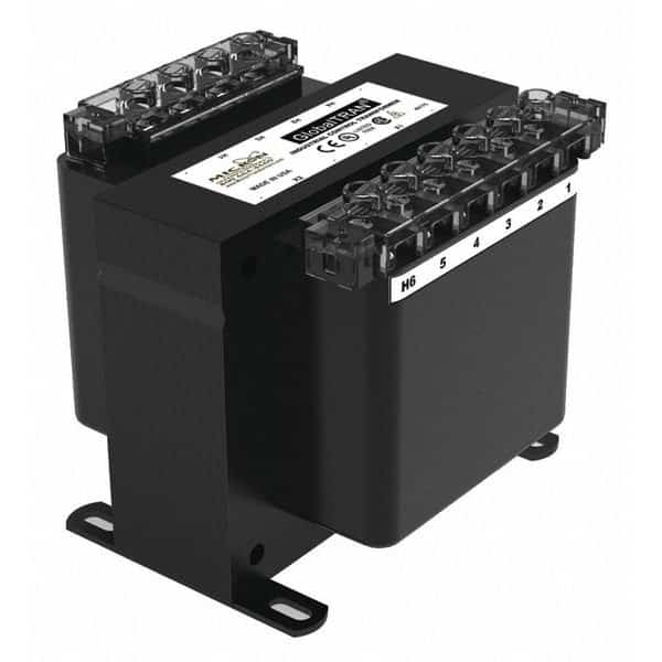 Control Transformer, 500 VA, 130°C, 99/120/130V, 95/115/125V, 91/110/120V, 85/100/110V