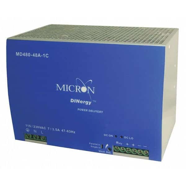 DC Power Supply, 48V DC, 480W