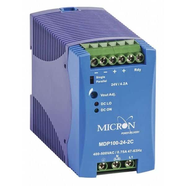 DC Power Supply 22.5 to 28.5VDC 2-phase, DINERGY, Mfr# MDP100-24-2C