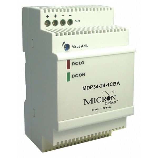 DC Power Supply, 24V DC, 34W