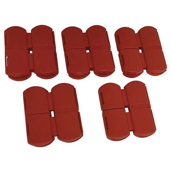 Clamshell Adapter,Red,PK10, Mfr#: SBPA10-R, WILLSHIRE