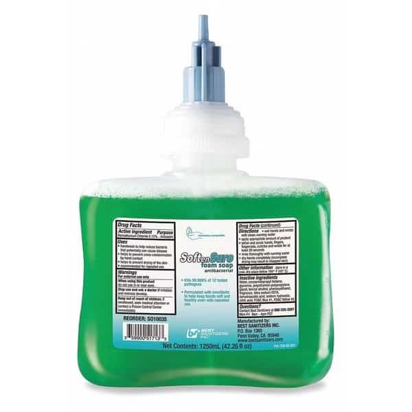 1250 ml Foam Hand Soap Cartridge