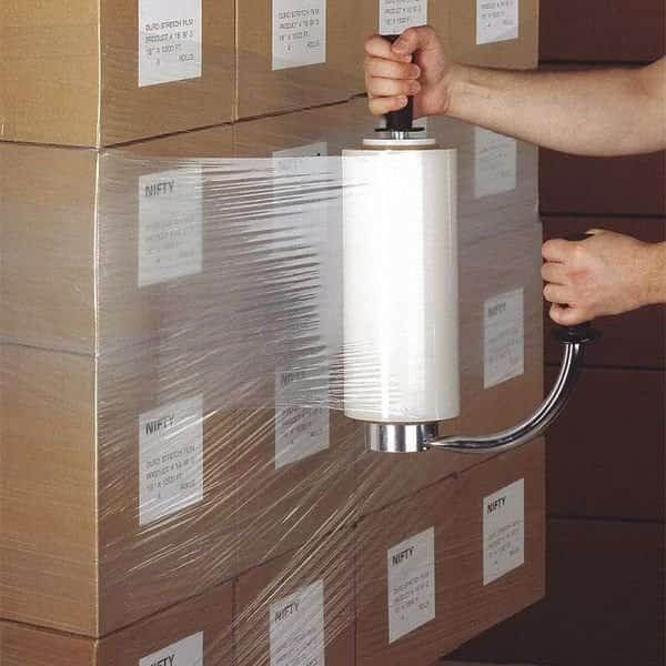Stretch Film, 12"x1500ft., Clear, PK4