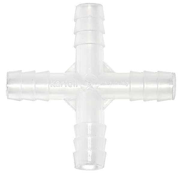 Connector, PP, Transparent, PK100