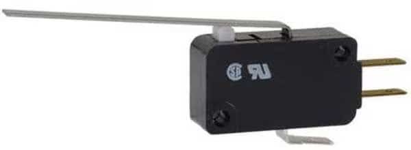 Miniature Snap Action Switch, Lever, Long Actuator, SPDT