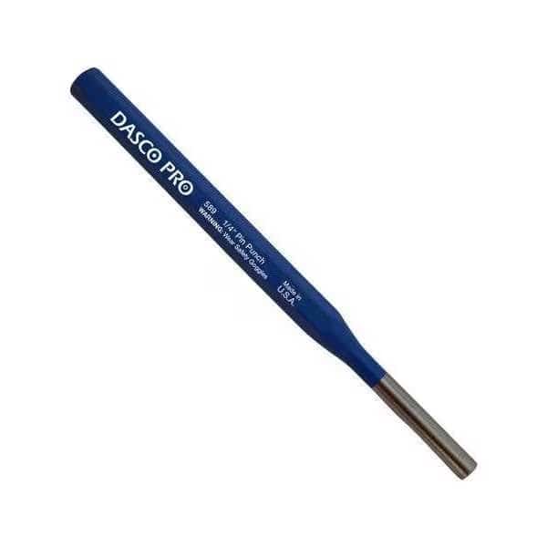 Pin Punch, 1/4 Tip x 6" L