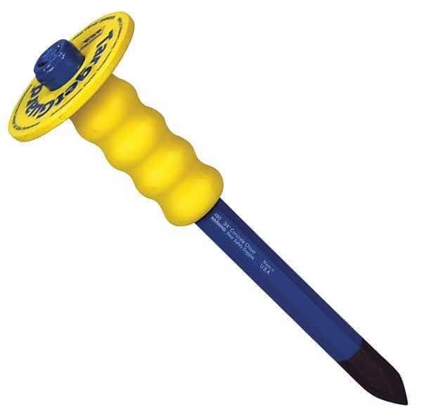 Guarded Concrete Chisel, 3/4" Tip x 12" L