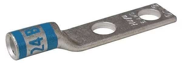 Two Hole Lug Compression Connector, 6 AWG, EnjoyTool select, Mfr# 24C417