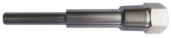 Bimetal Thermowell, 316SS, 1/2 NPSM, Stem Length: 4 in