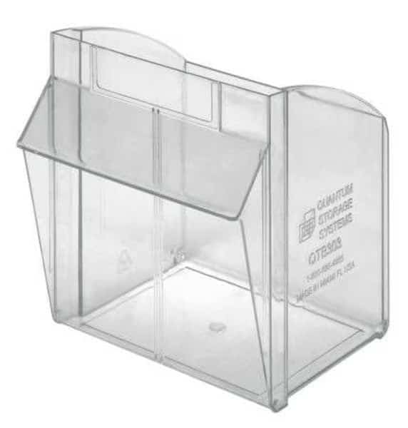 Tip-Out Bin, Clear, For Mfr. No. QTB303