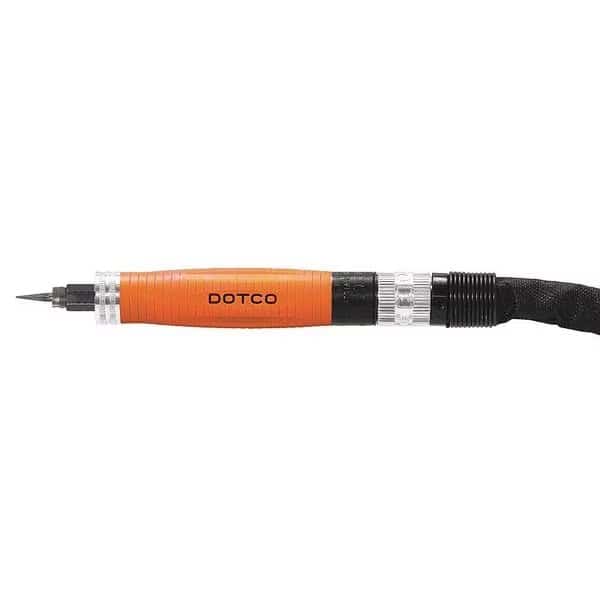 In-Line Pencil Grinder, 1/8 in NPT Air Inlet, 1/8" Collet, Industrial, 60,000 RPM, 0.1 hp