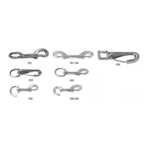 1/2" Rigid, Open Eye Bolt Snap, No. 240