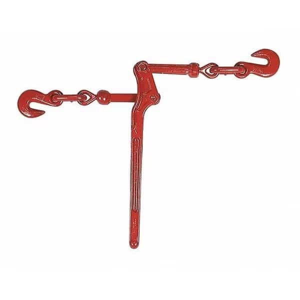 3/8" - 1/2" Load Binder, Ratchet Type, Painted Red, Imported